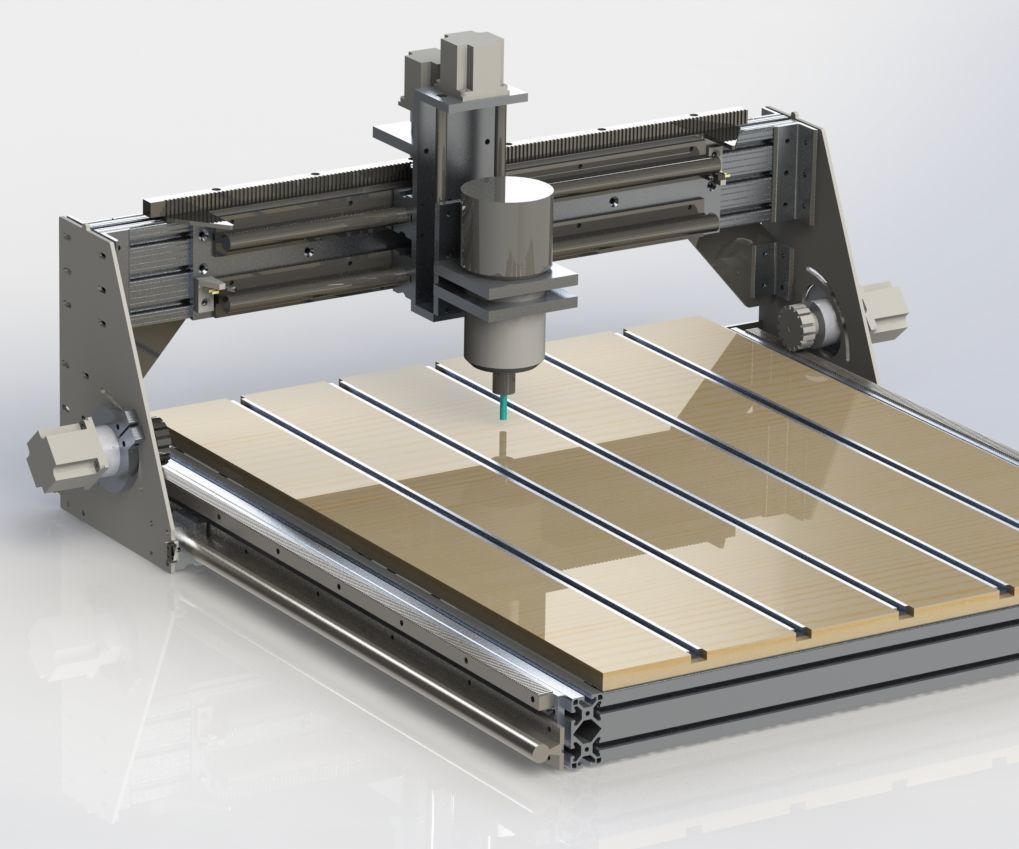 3 Axis CNC Router (under Construction!)