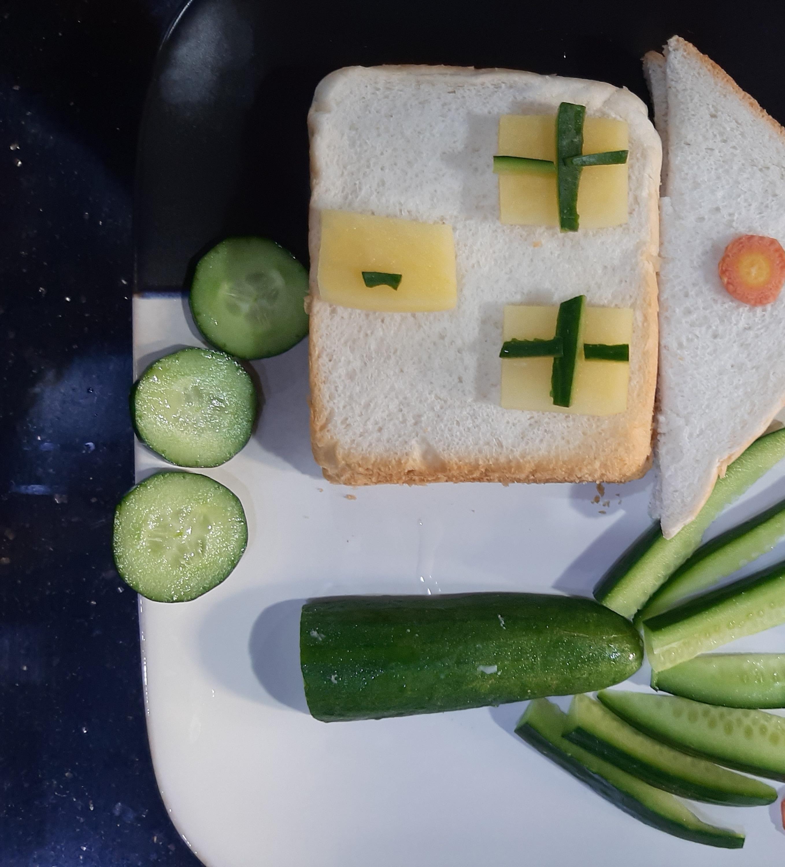 Popcorn Chicken House Sandwich 