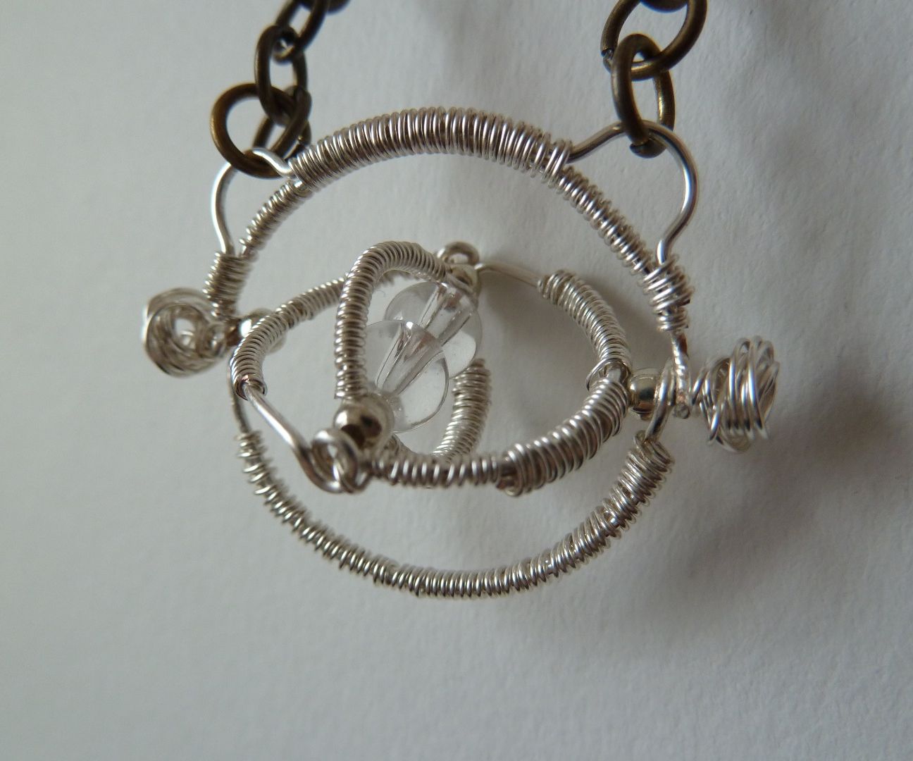 Wirework Time Turner Pendant 