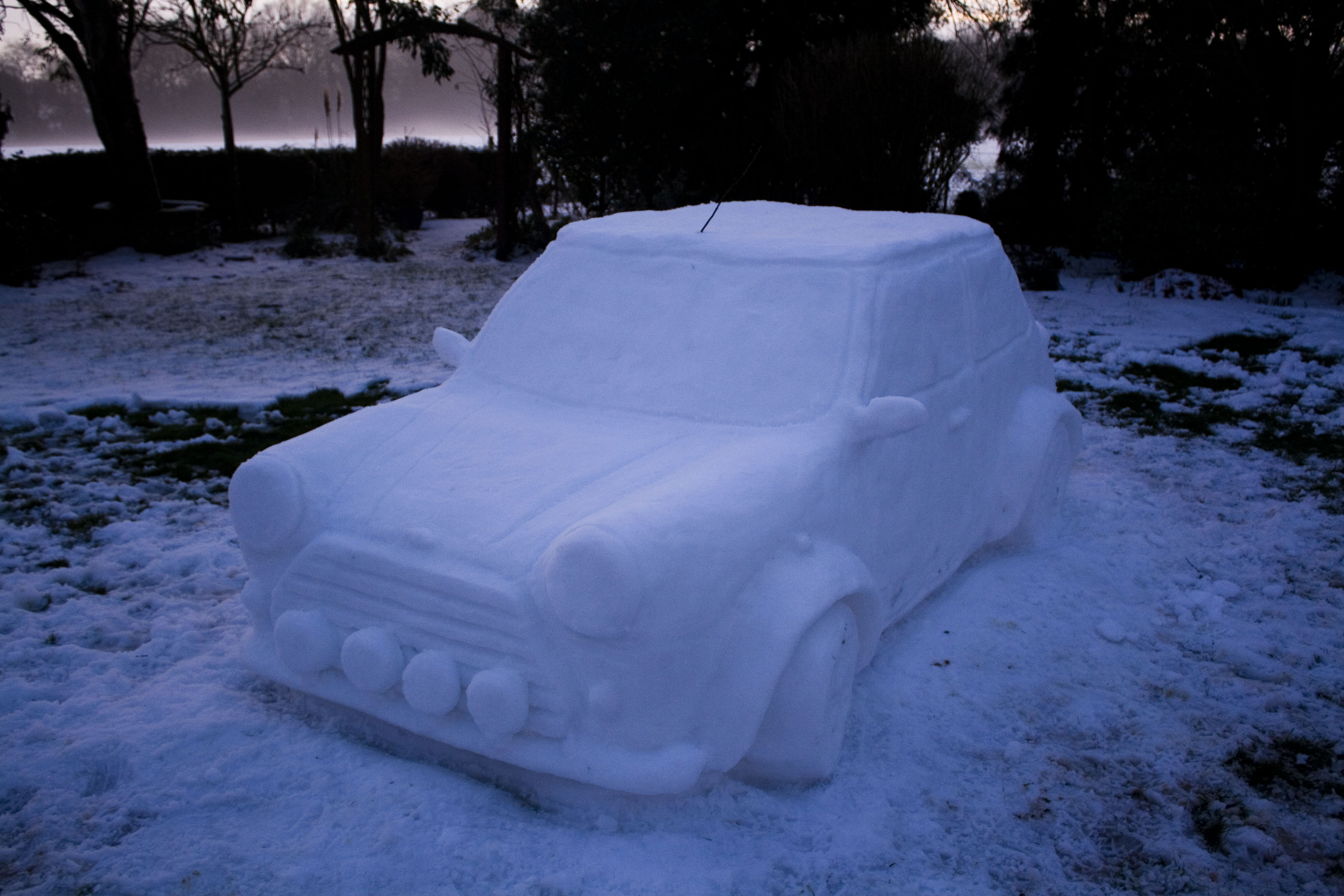 Mini Cooper "Snow"