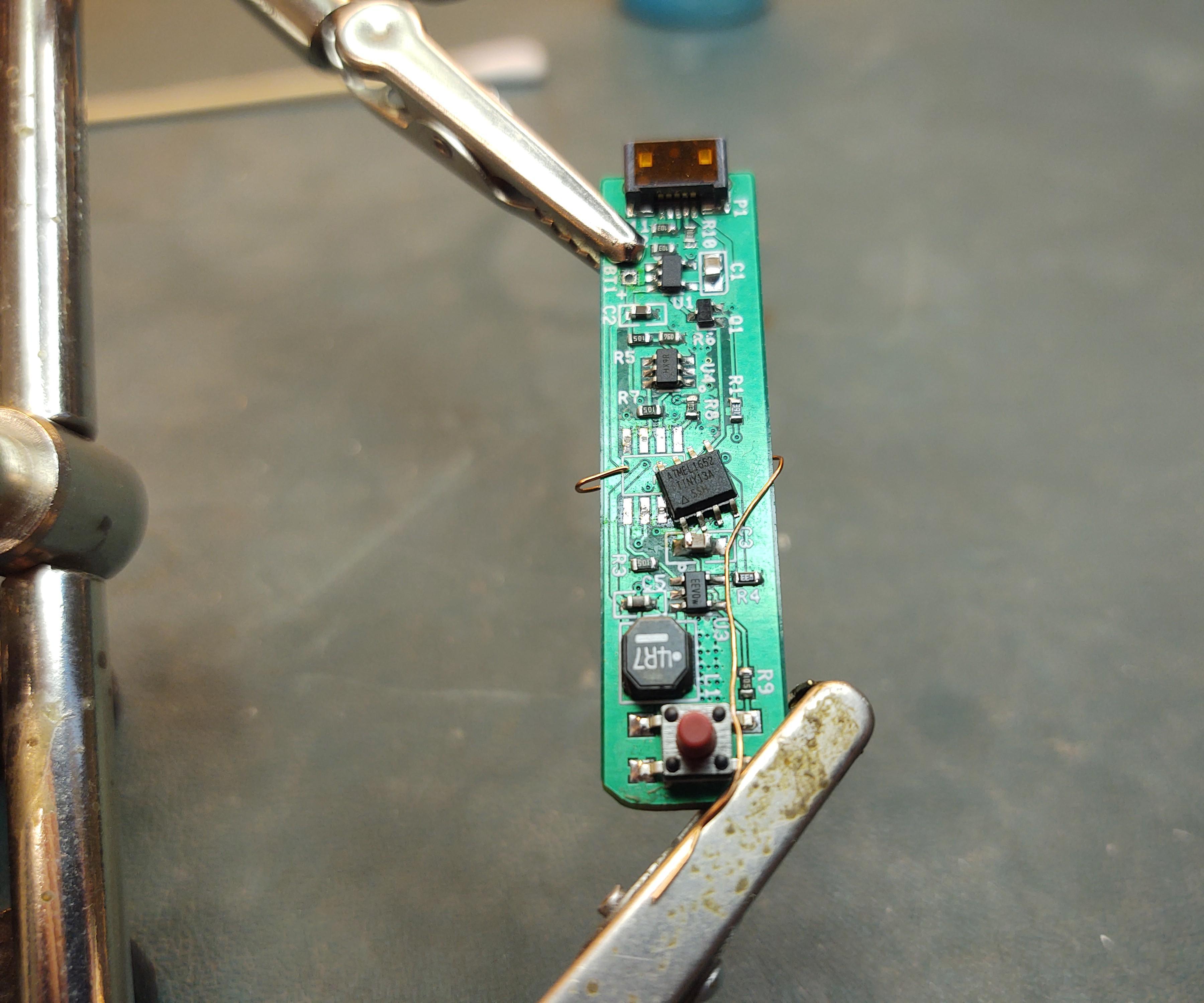 Surface Mount Chip Removal - Using Only Soldering Iron and Magnet Wire