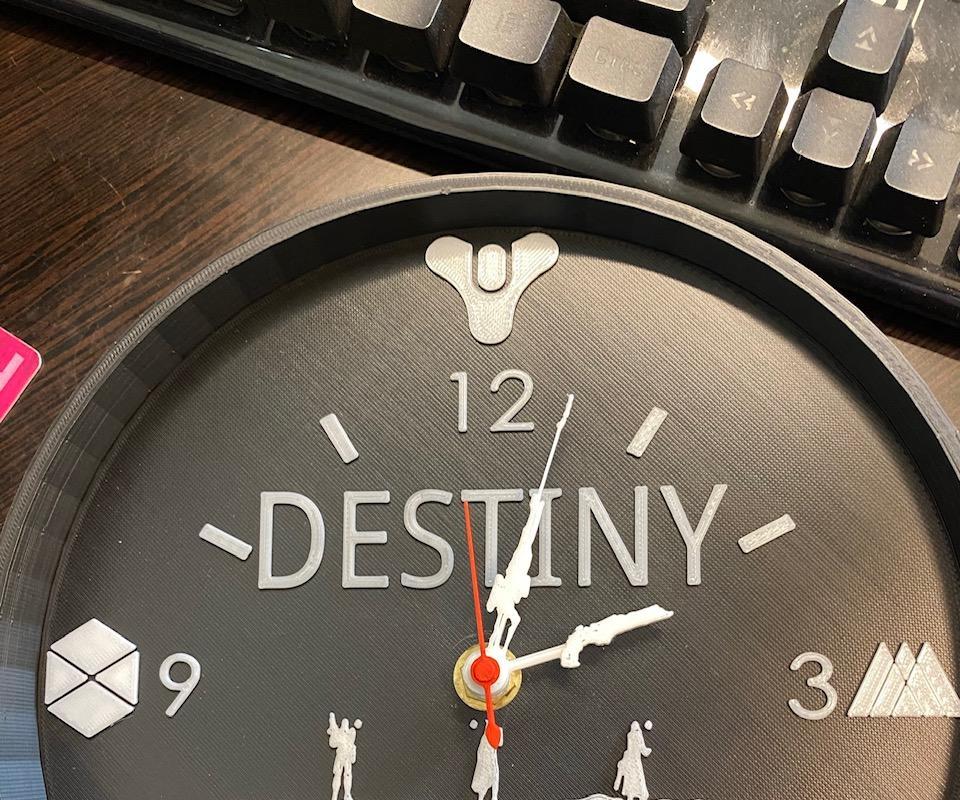 3d Printed Video Game Themed Clock Using Tinkercad