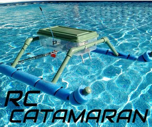 RC Catamaran Boat + VIDEO