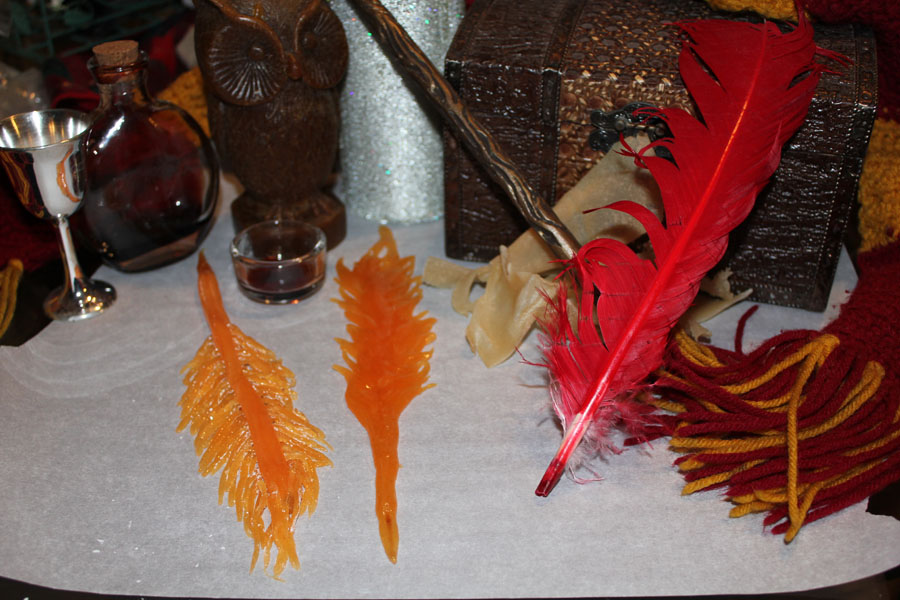 Sugar Quill with Edible Ink and Parchment
