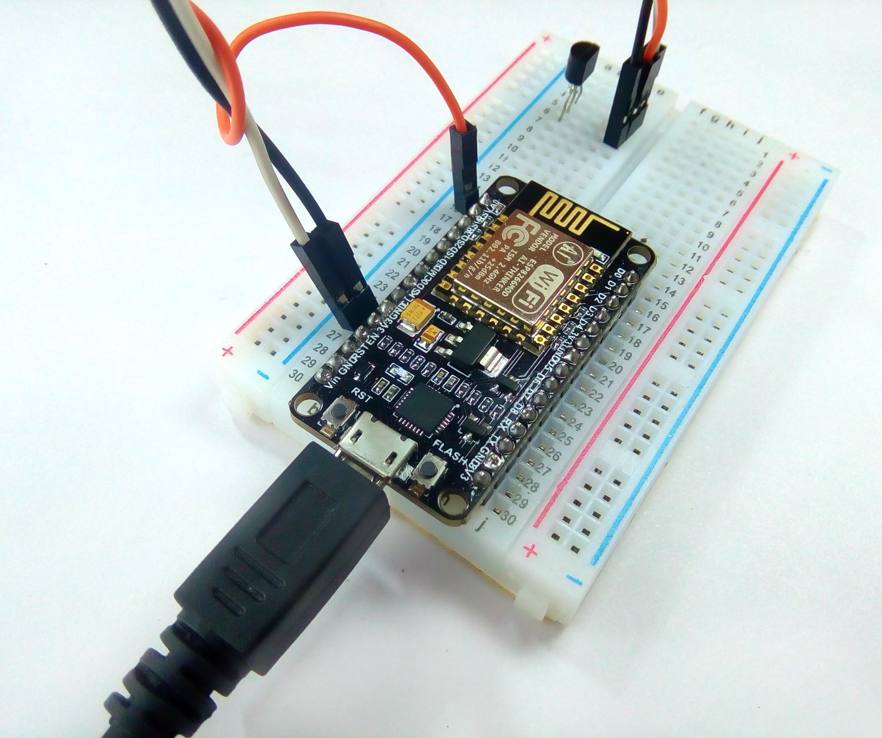 Interface LM35 With NodeMCU