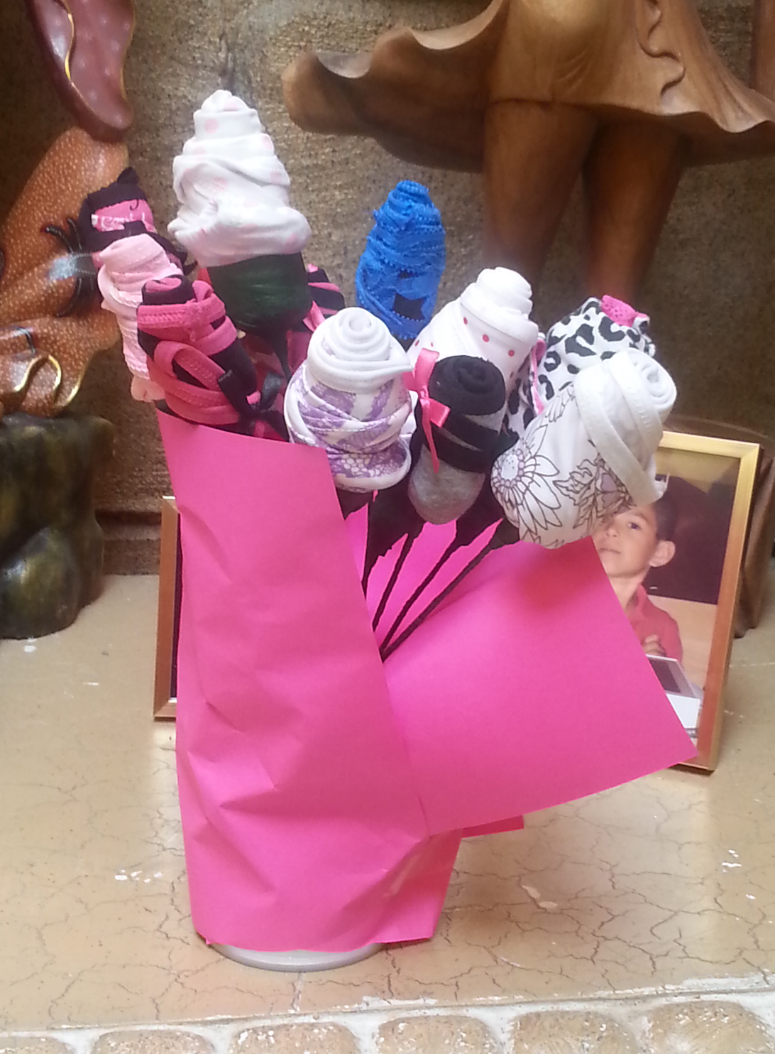 Valentines Panties Flower Bouquet
