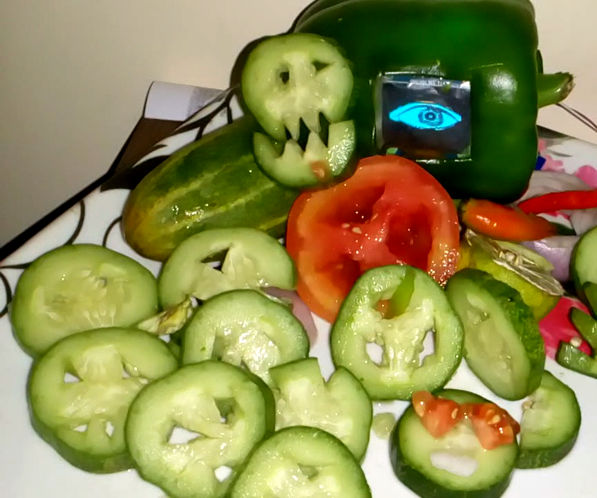 Halloween OLED Eye Salad