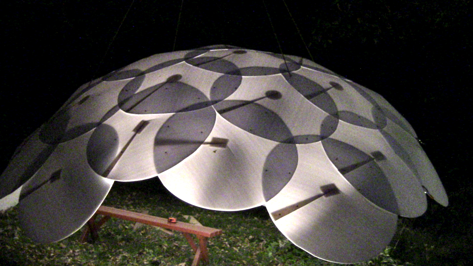 Randome Emergency Geodesic Shelter