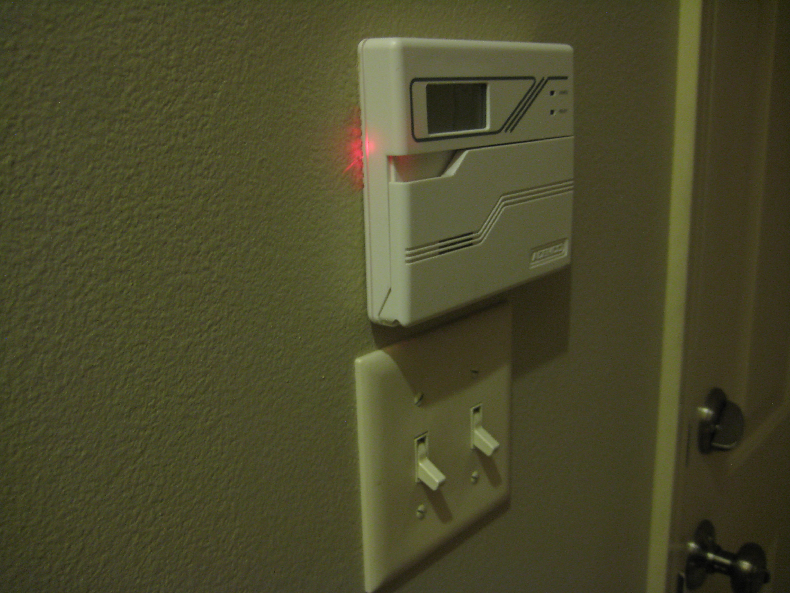 Garage Door Open Indicator Light