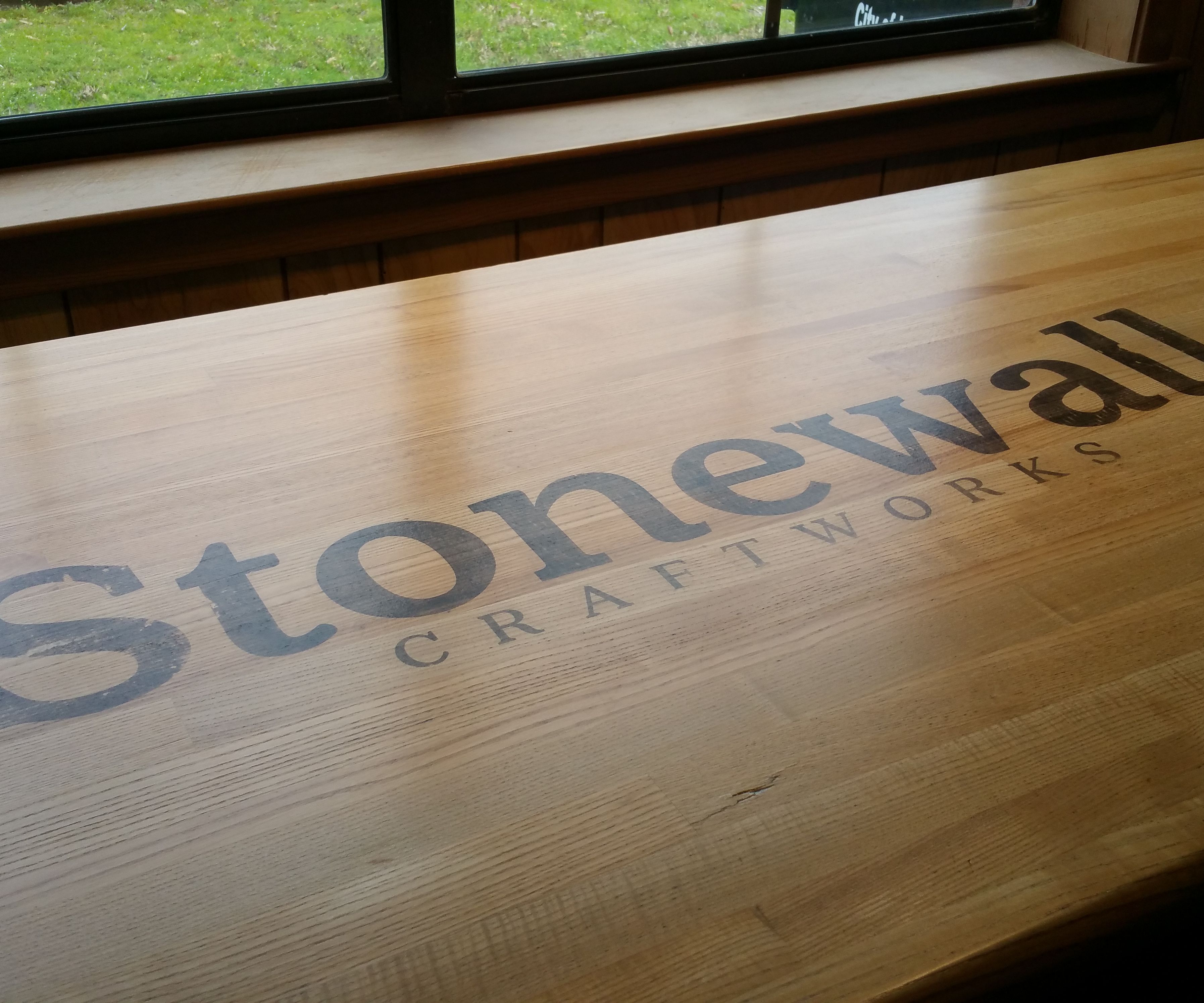 How to Refinish a Workbench Top... and Add a Logo
