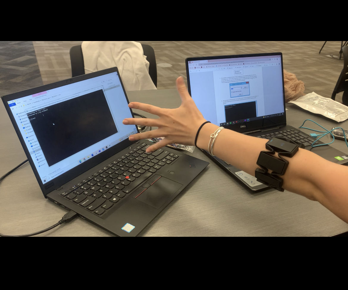 Myo Armband - Changing Color of LED Strips