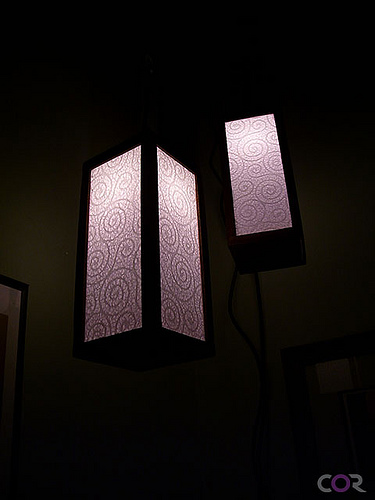 Convert a Regular IKEA APPLARO Lamp Into a Pretty Lamp.