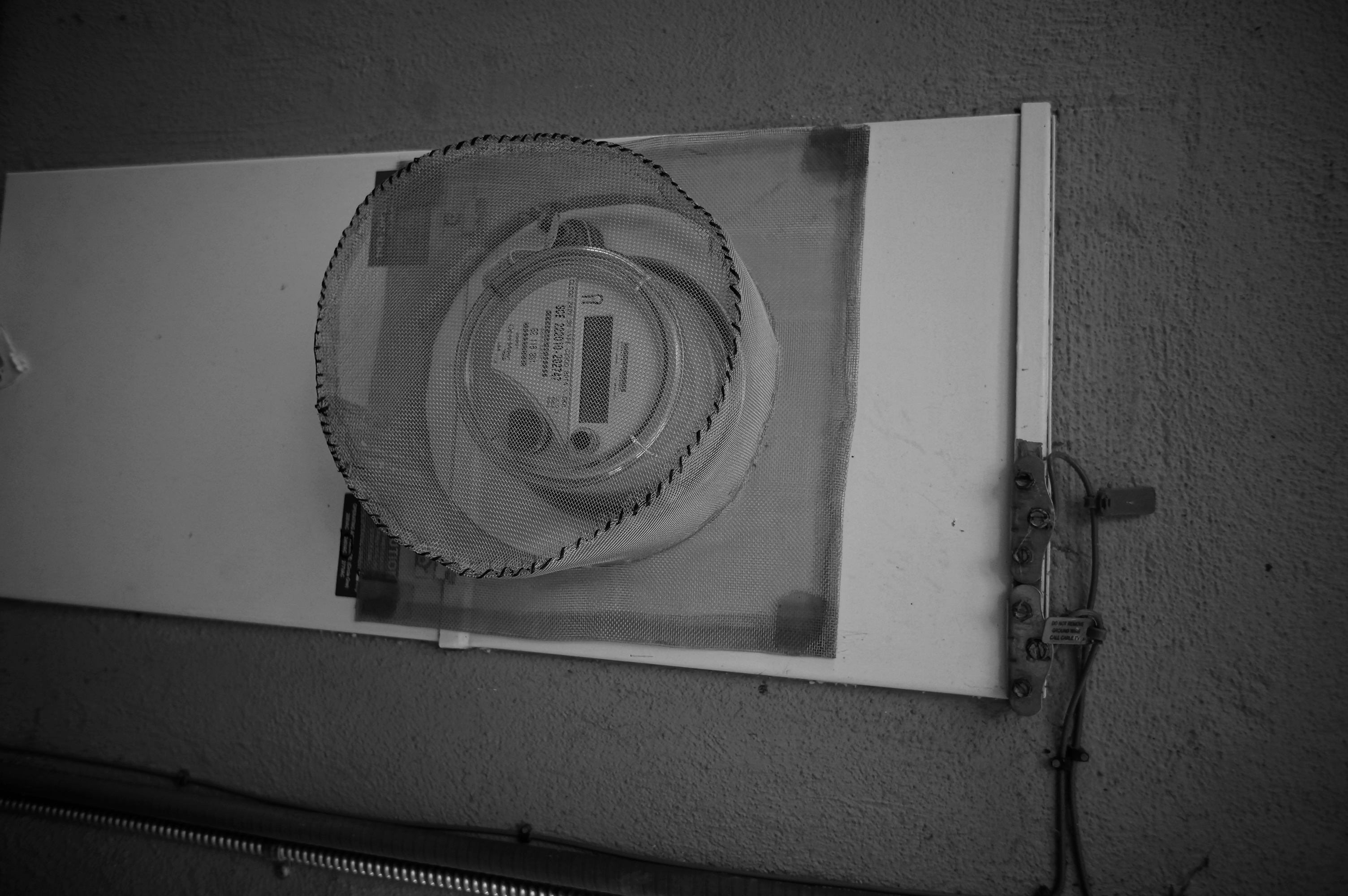 Smart-Meter radiation shield