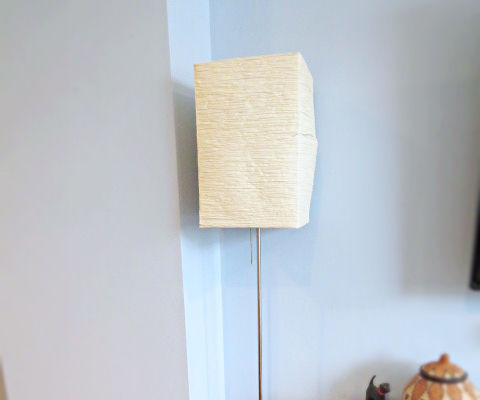 Ikea lamp?  Non-Ikea shade?  Fixed in $3!