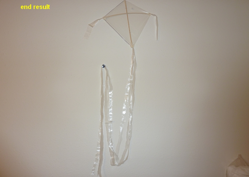 make a kite the easy way (traditional diamond shaped)