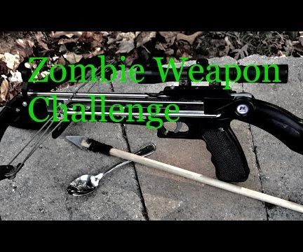 Making a Crossbow Bolt from a Spoon and Dowel
