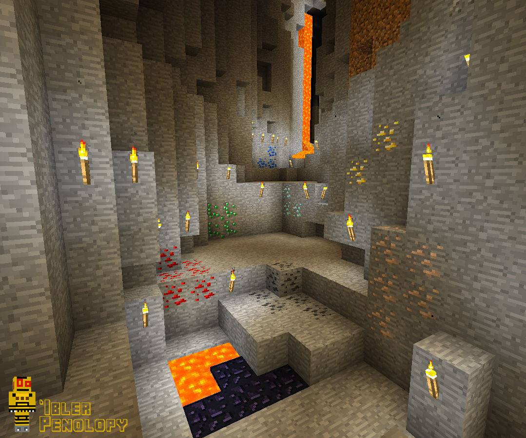 Mining Ores (and Other Materials) in Minecraft