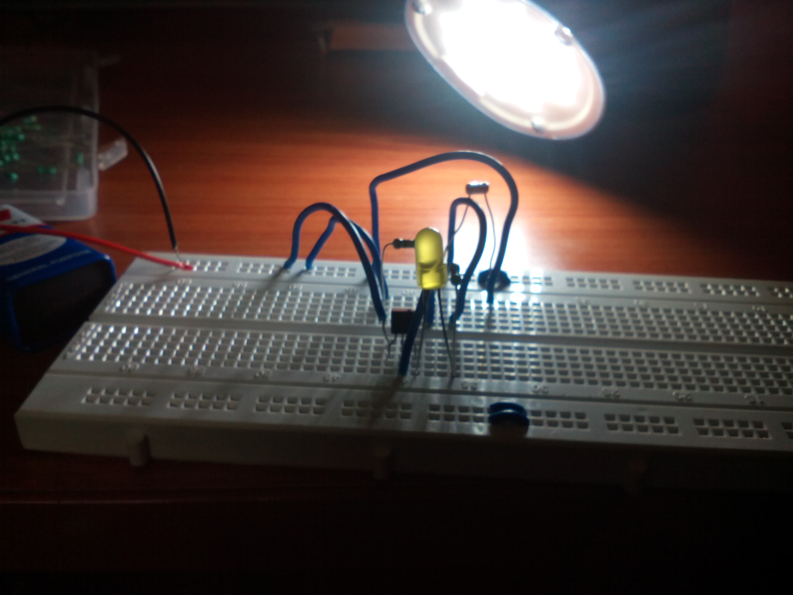 Night light with ldr