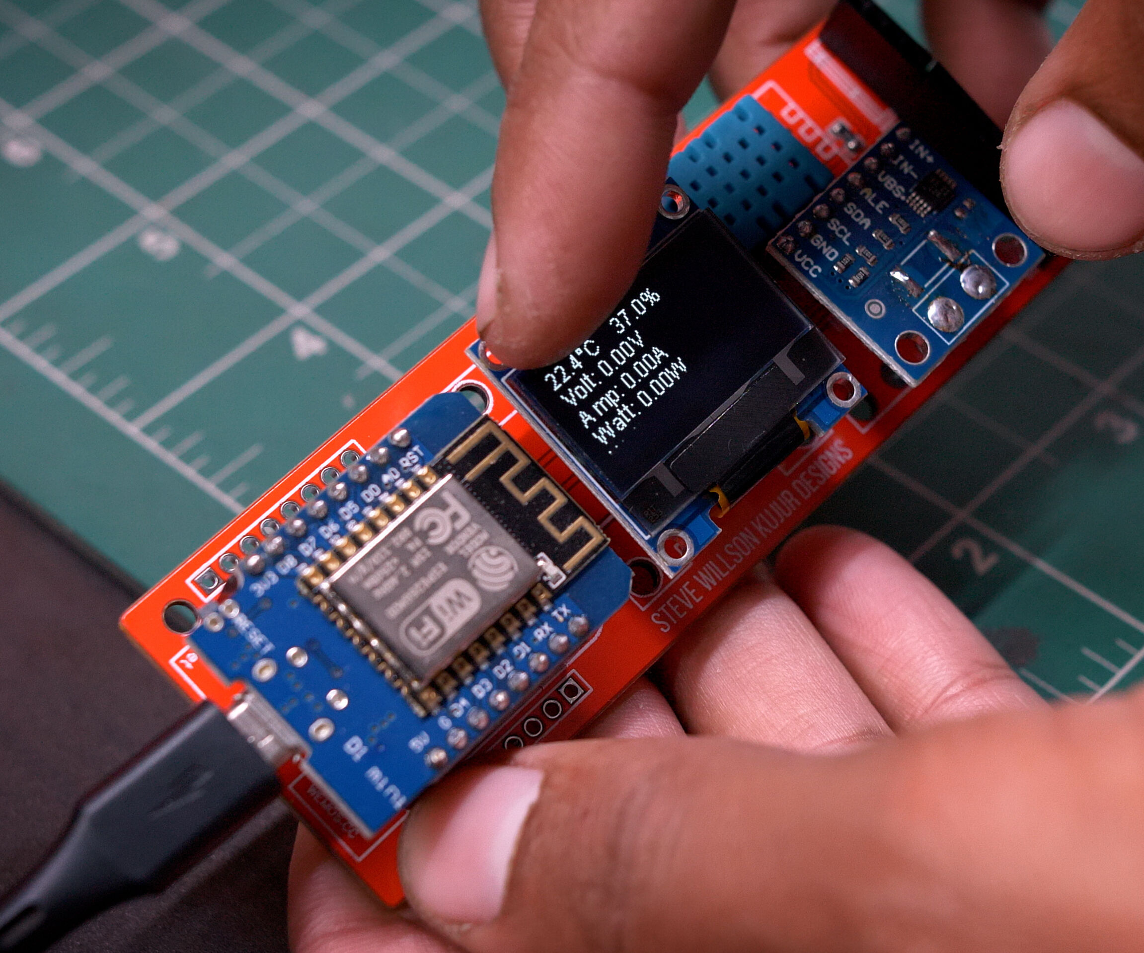 DIY Wireless Power Meter | 100VDC 100A
