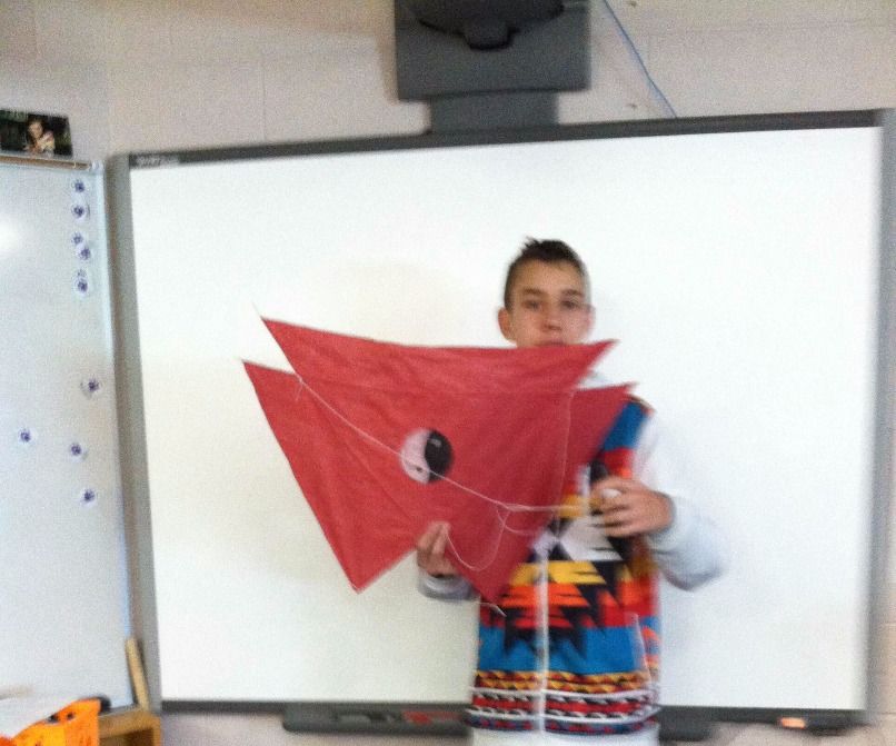 Barn Door Kite by Tim and Wil