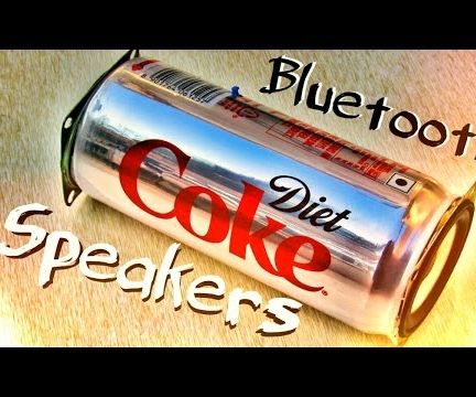 Coke Can Bluetooth Speakers !