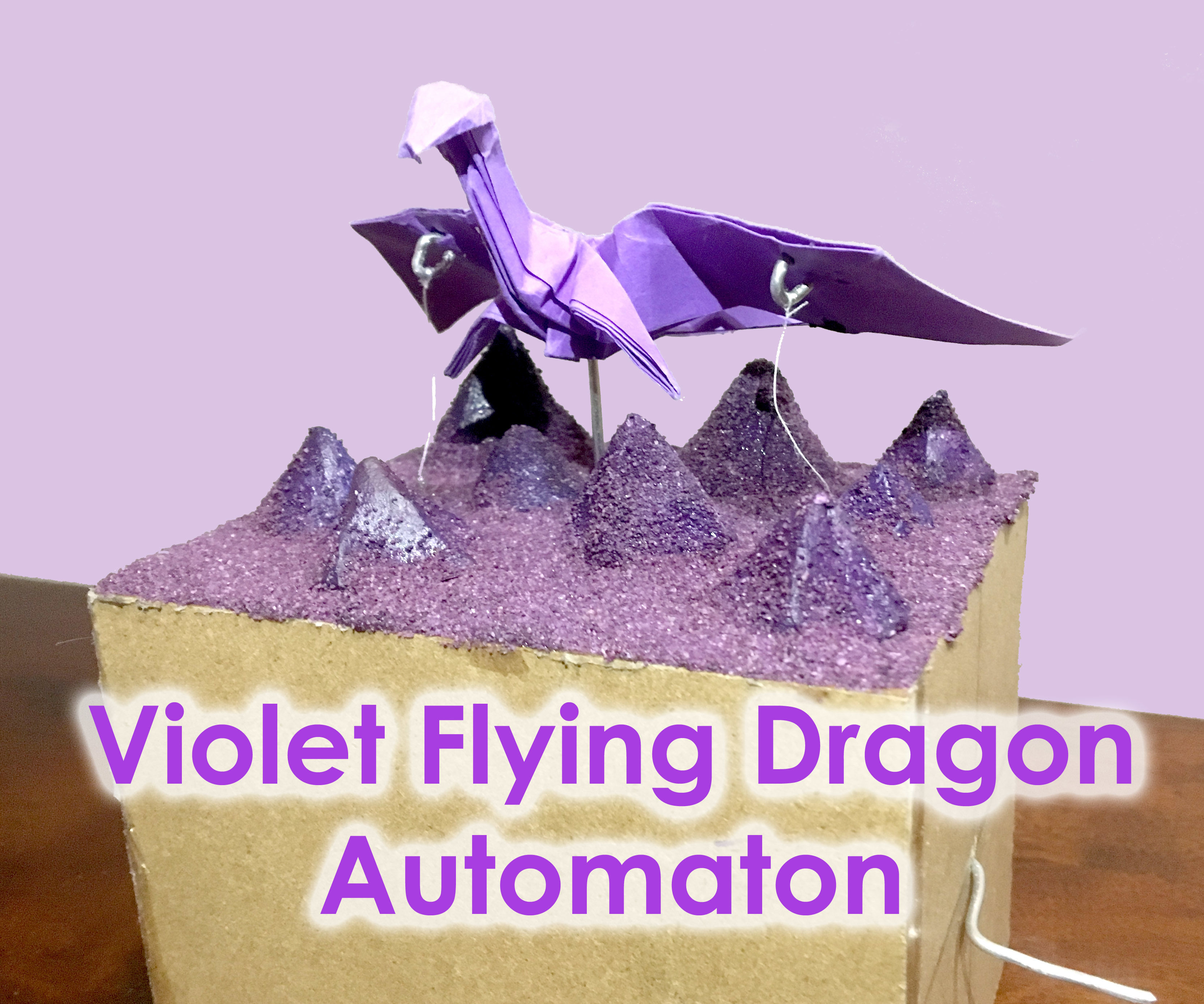 Violet Flying Dragon Automaton