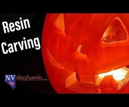 Resin Jack O Lantern