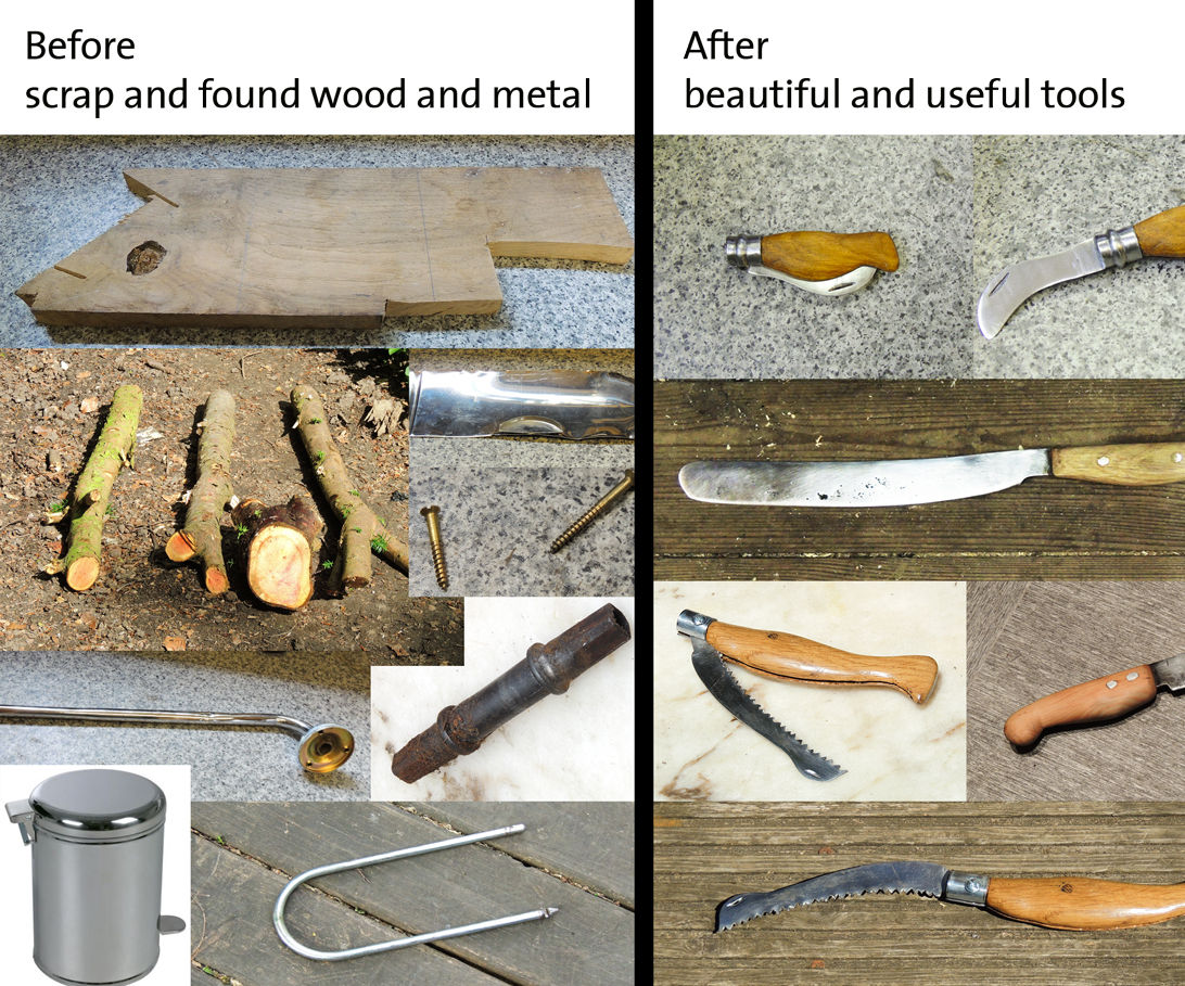 DIY Blacksmithing - Converting Your Barbecue Into a Forge Then Using It to Recycle Scrap Metal Into Tools