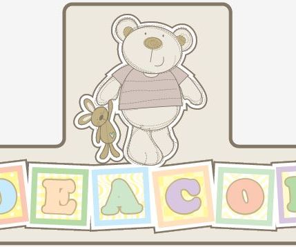 I Love My Bear 3D Childrens Door Sign