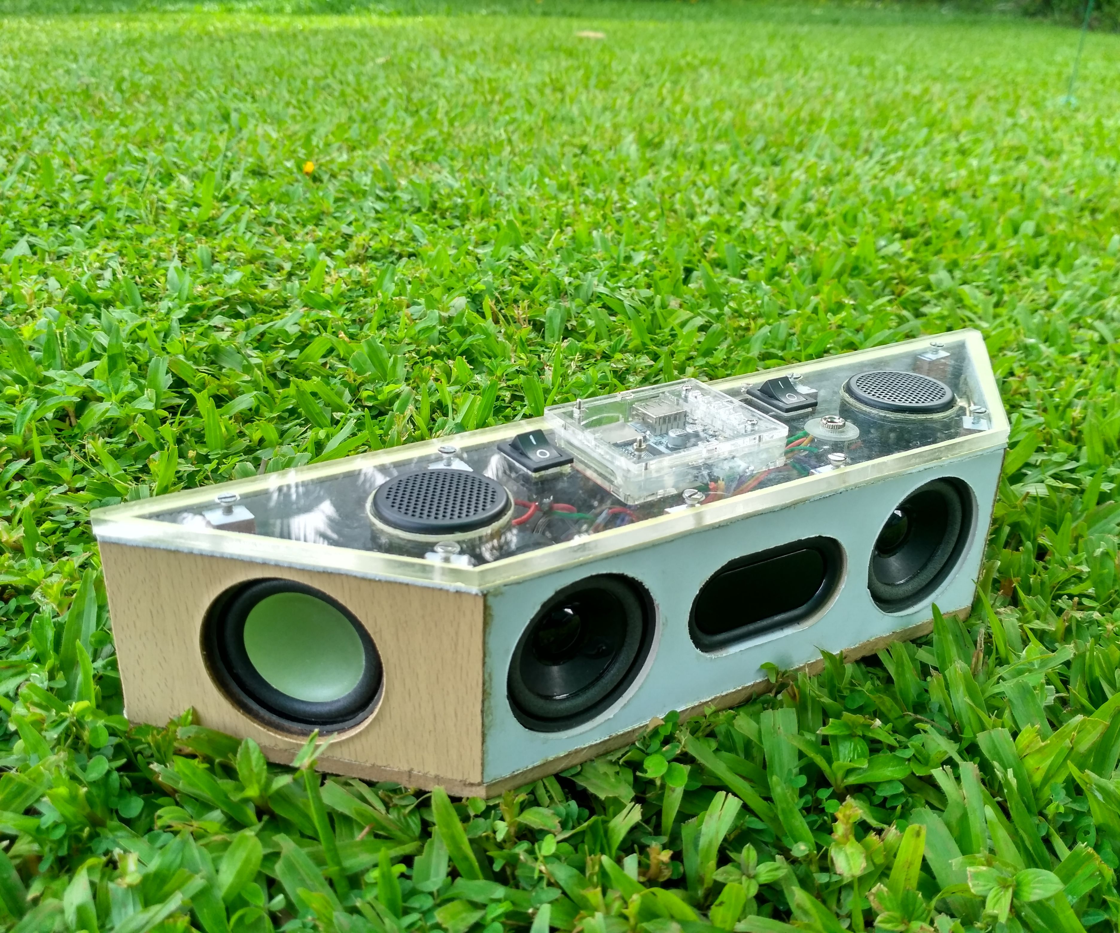 Hand Built Full Range Portable Bluetooth Speaker