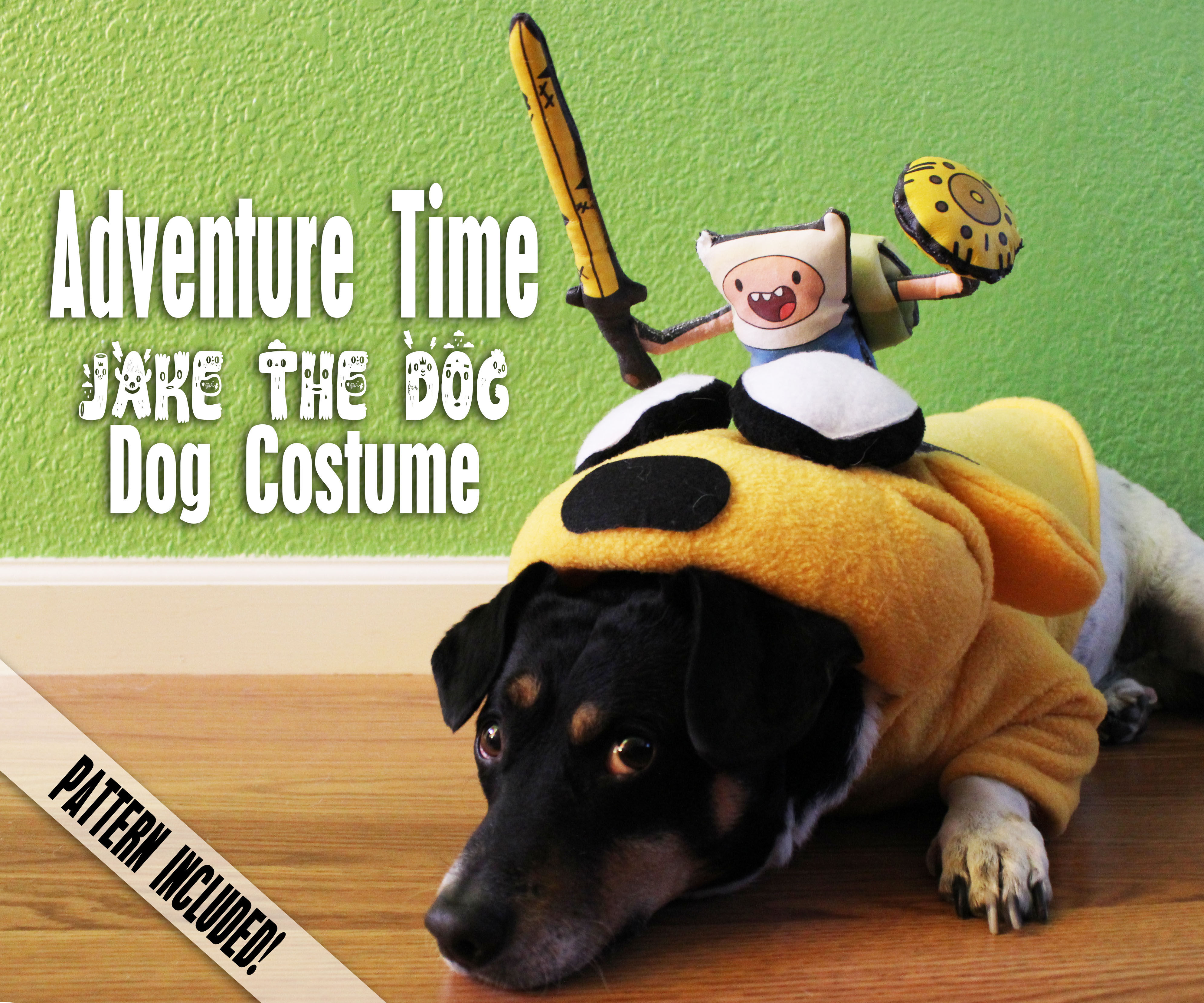 ADVENTURE TIME JAKE THE DOG - DOG COSTUME