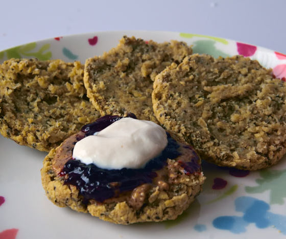 Chia Seed Oatcakes