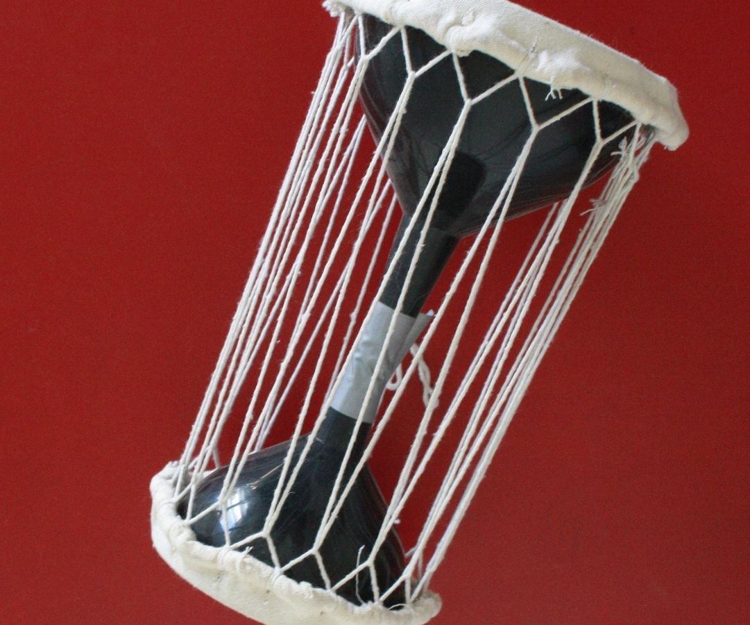 Make a Talking Drum Out of Funnels