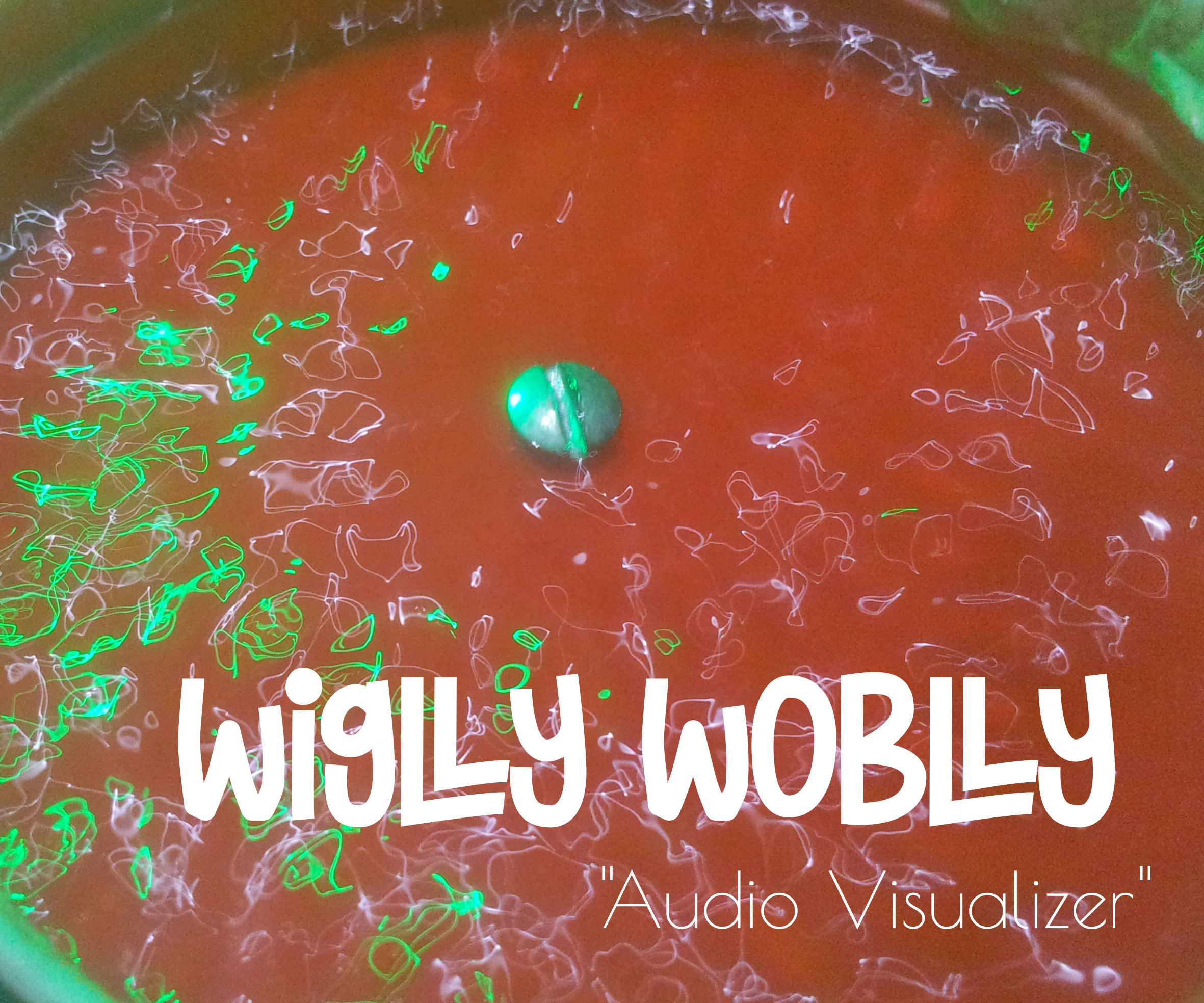 Wiggly Wobbly - See the Sound Waves !! Real Time Audio Visualizer !!