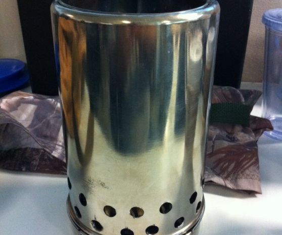 DIY Backpacking Wood Stove