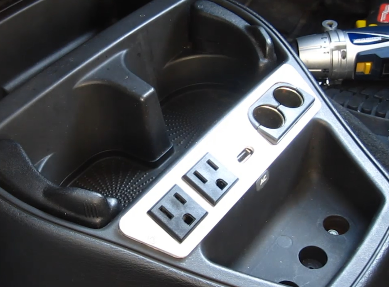 How to install a cool looking power panel in your vehicle