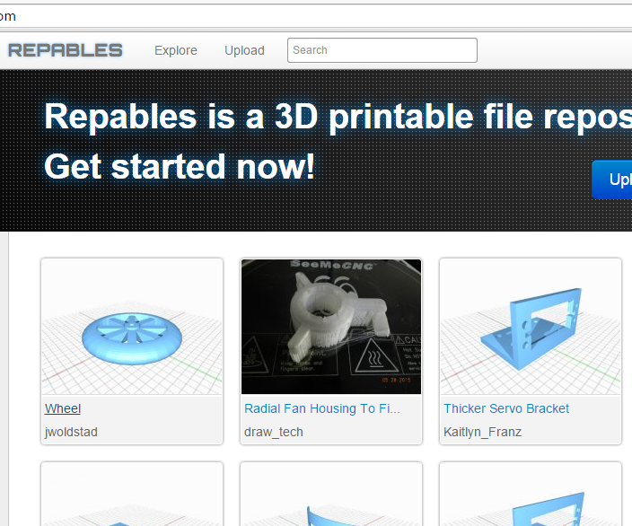 How to Upload 3D Designs to Repables