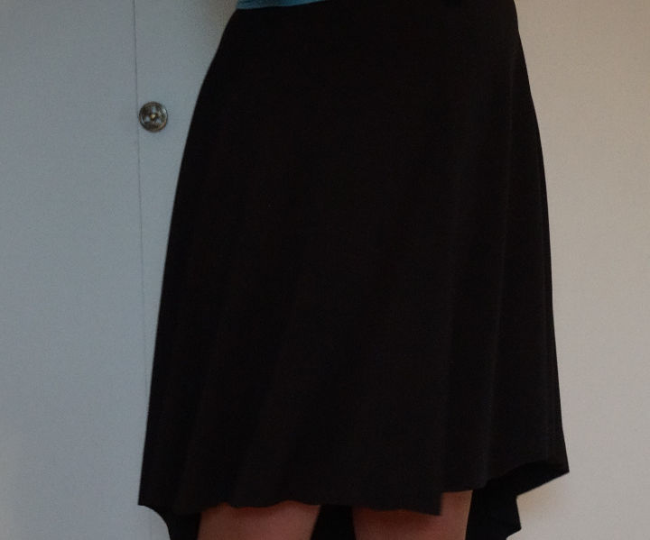 Simple High-Low Skirt