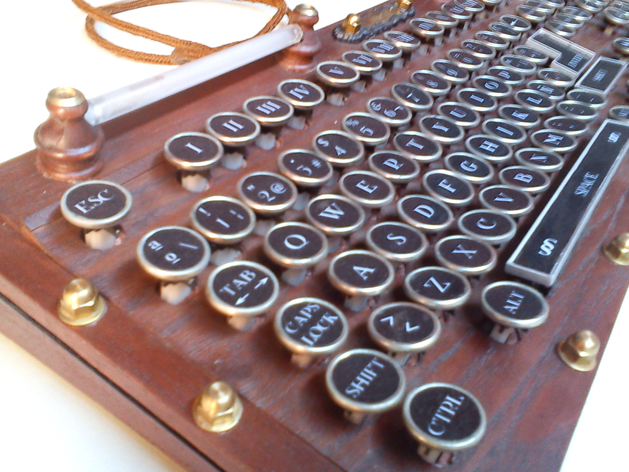 My Steampunk Keyboard Version