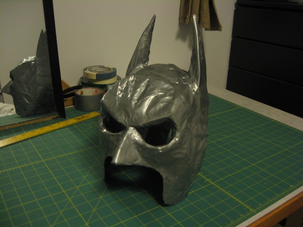 Duct Tape Batman Mask