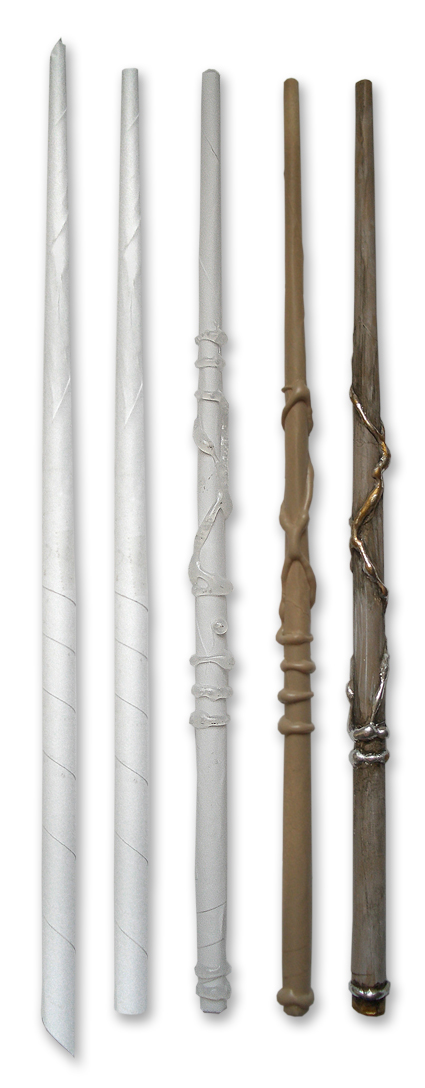 Make an Awesome Harry Potter Wand From a Sheet of Paper and Glue Gun Glue