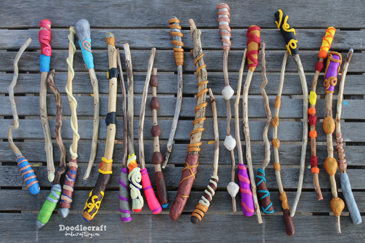 harry potter wizard witch magic wands diy polymer clay craft kids fun party prop costume accessory (13).JPG