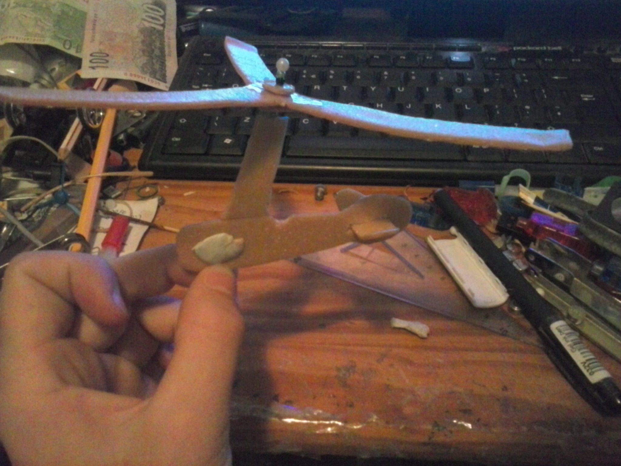 Simple model De La Cierva Autogyro
