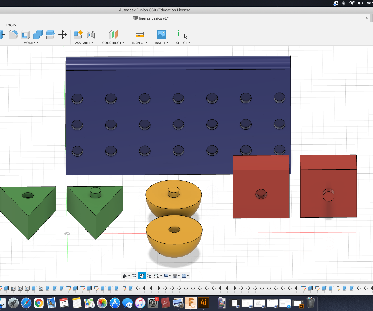 Basic Shapes Game