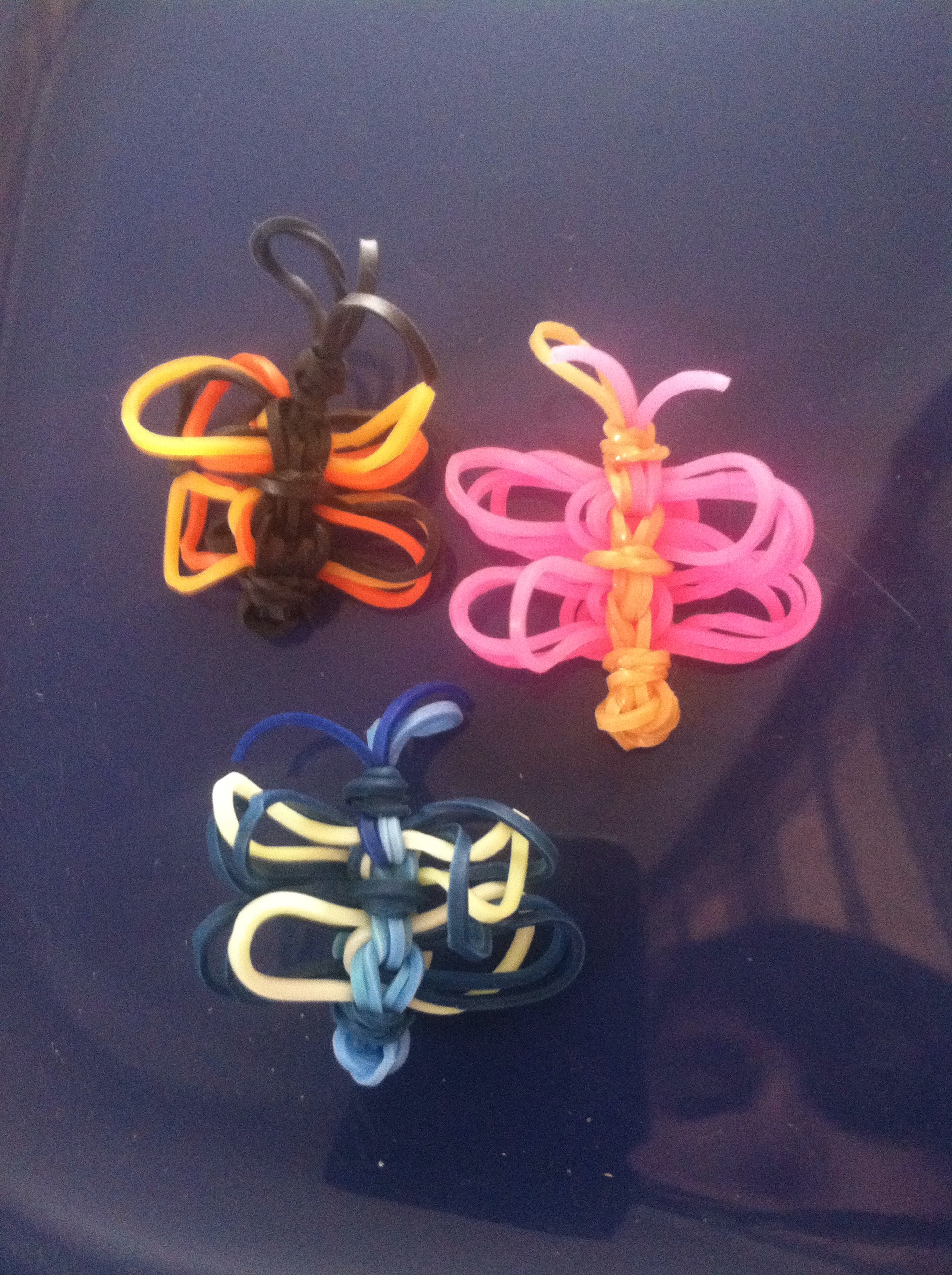 Rainbow Loom Butterfly Cha