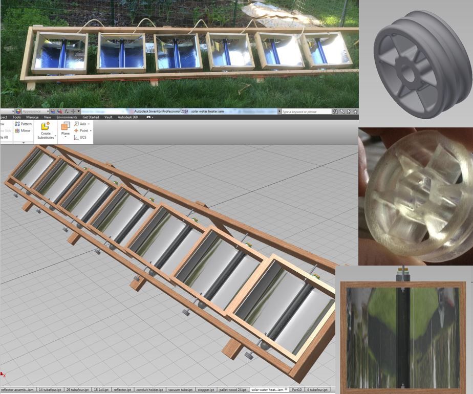 Solar Water Heater Still