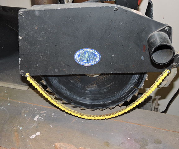 Radial Arm Saw Blade Guard