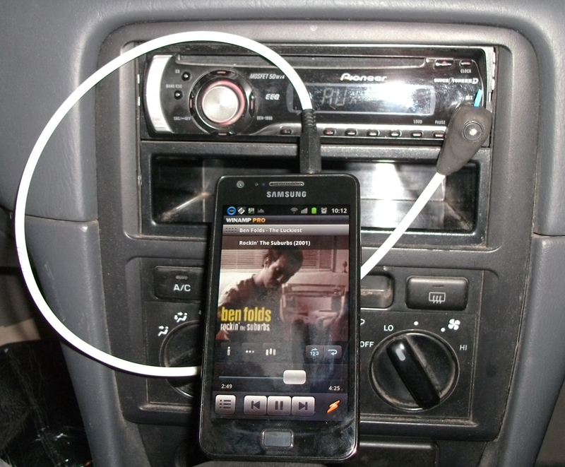 Inline Media Controls for Mobile to Car Audio