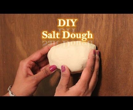 DIY - Salt Dough | Salt Dough Using 3 Ingredients