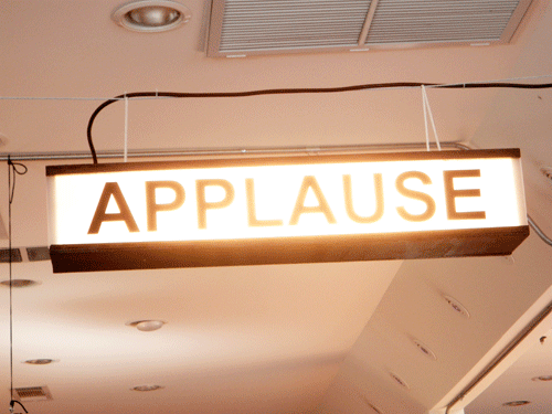 Personal Applause Sign